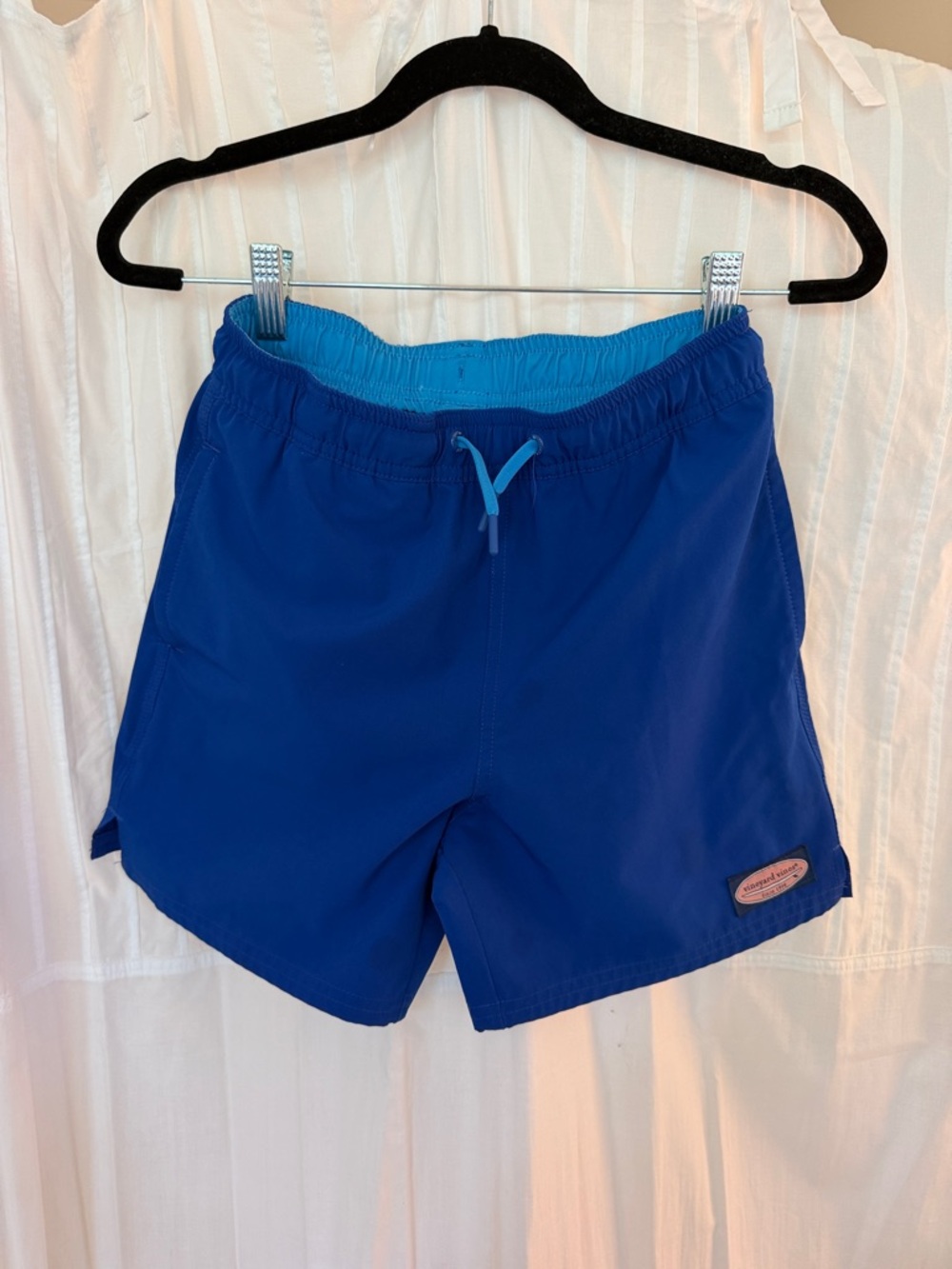 Vineyard Vines Boys Cobalt Blue | Swim Trunks | Size 8-10